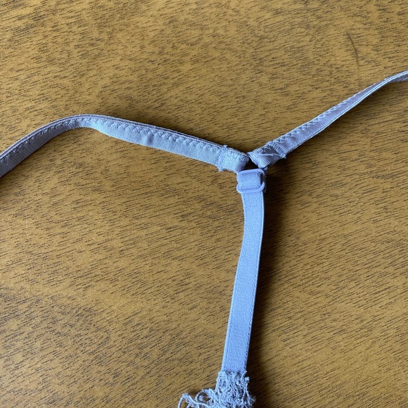 Lace Front Closure Racerback Bra - Picture 5 of 11